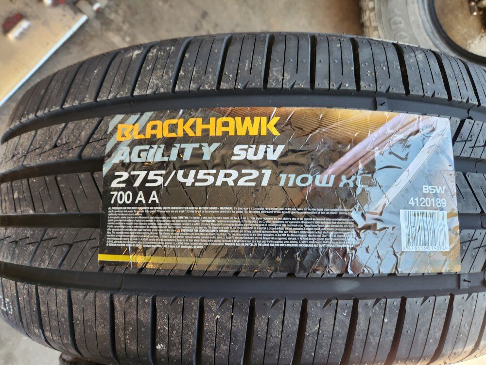 275/45r21 blackhawk agility