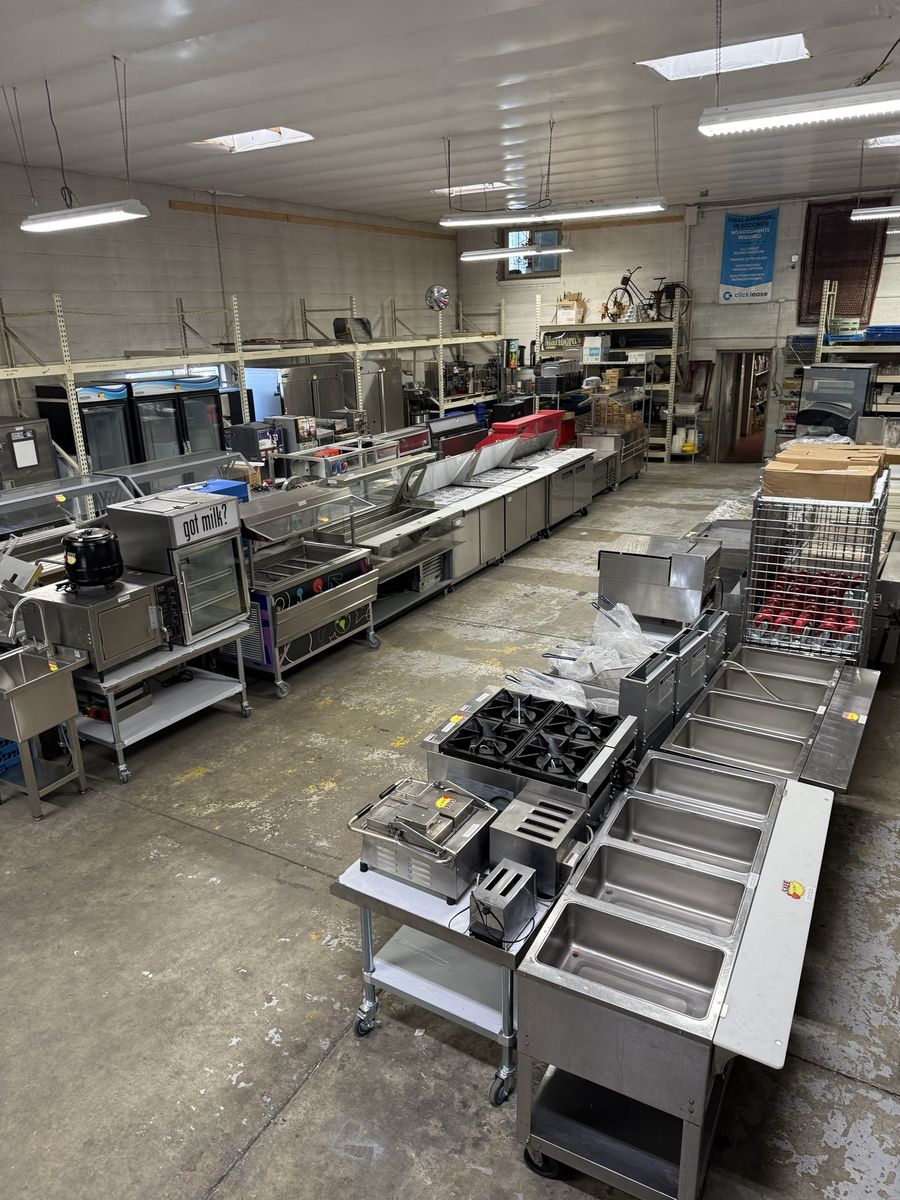 New and used Restaurant ,  bakery equipment, supplies