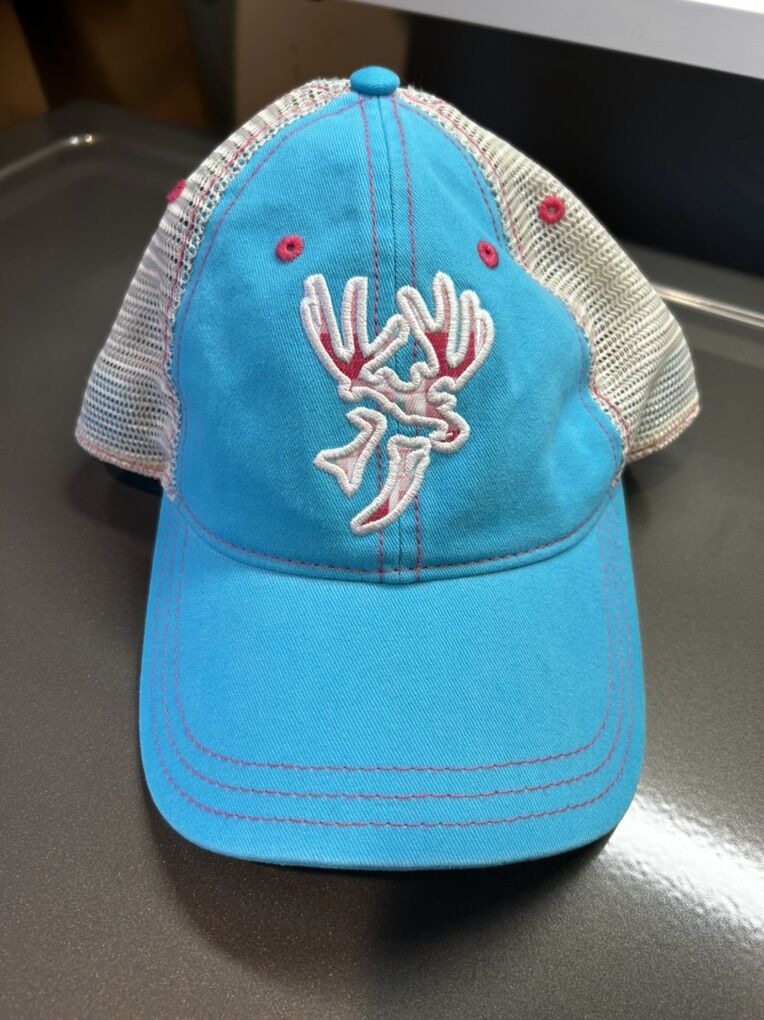 Mule Deer Foundation Turquoise pink Hat