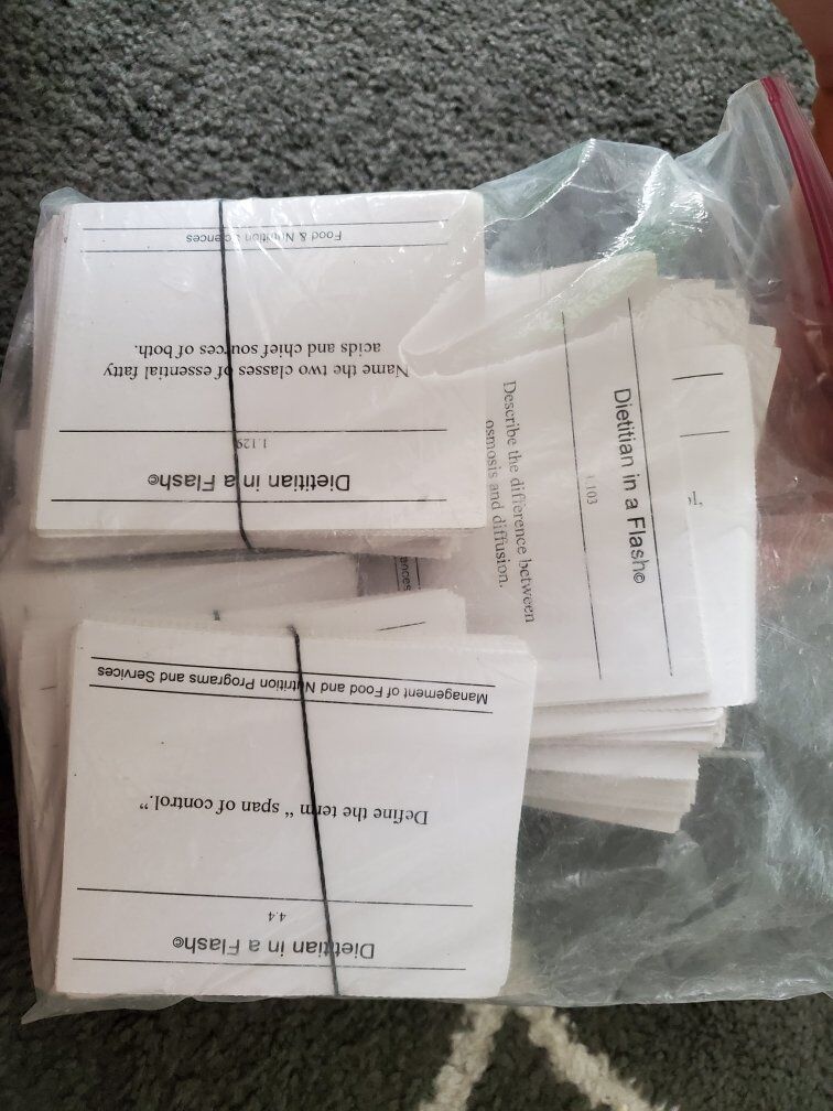 Dietitian in a Flash RD Exam Study Aid