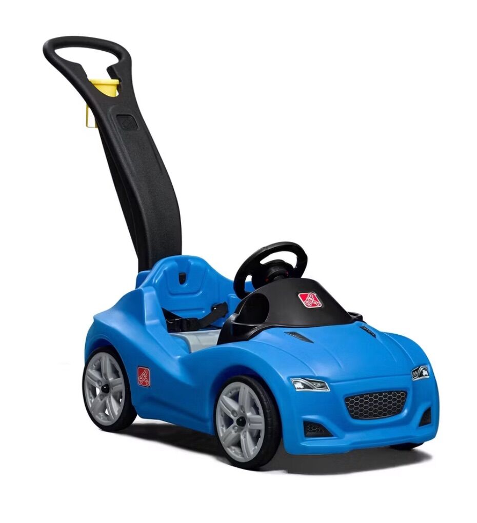 Step2 Whisper Ride Cruiser - Blue: Push Riding Toy