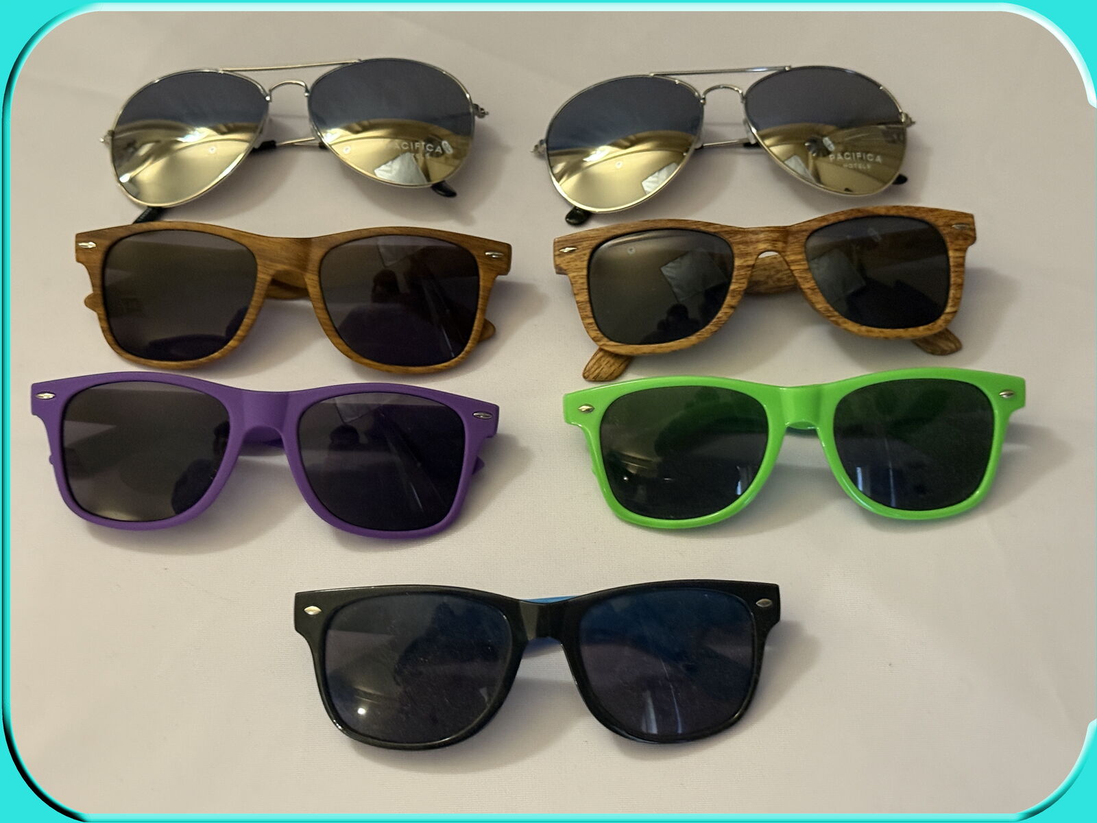 x7 Pairs of New Sunglasses - Various Manufactures