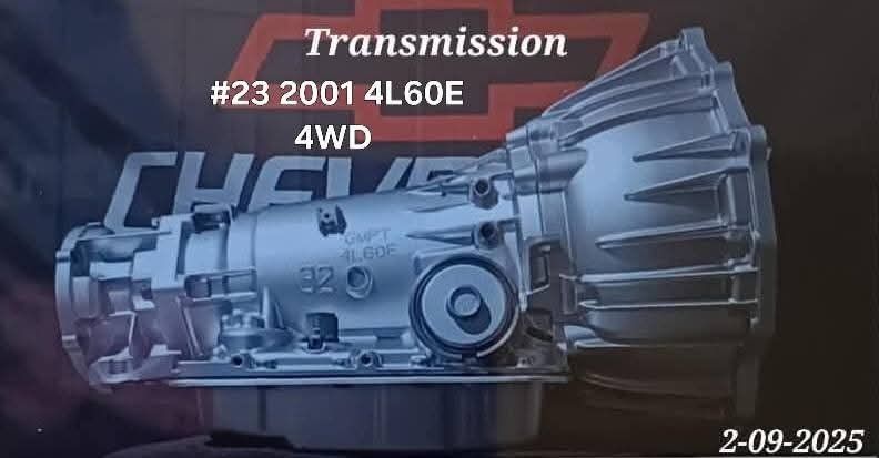 Rebuilt 2001 4L60E 4x4 Transmission Stage 1
