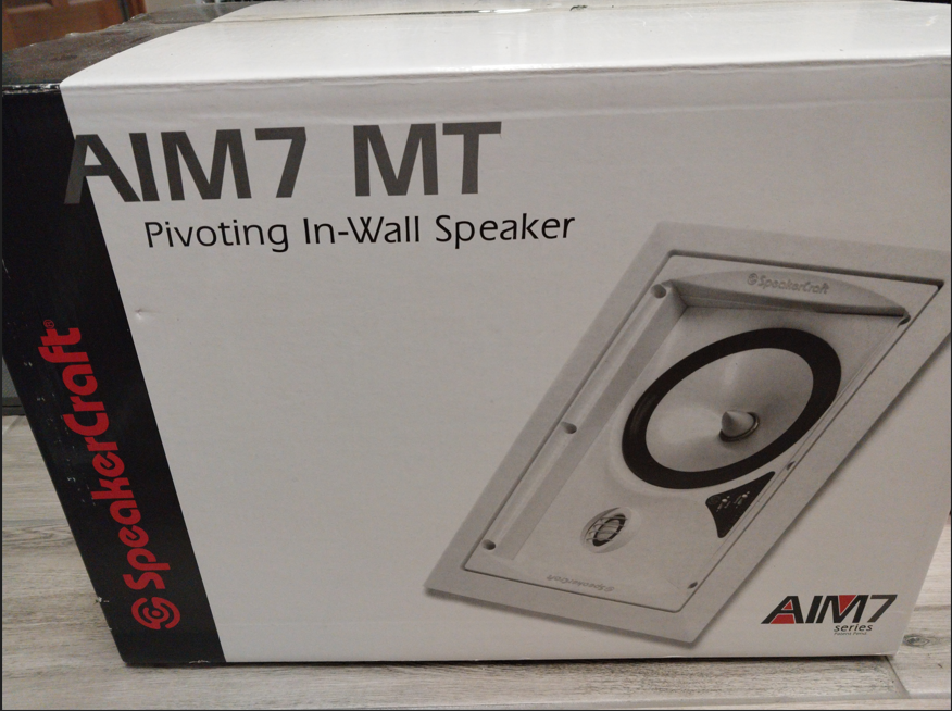 *NEW* AIM7 MT Pivoting In-Wall Speaks