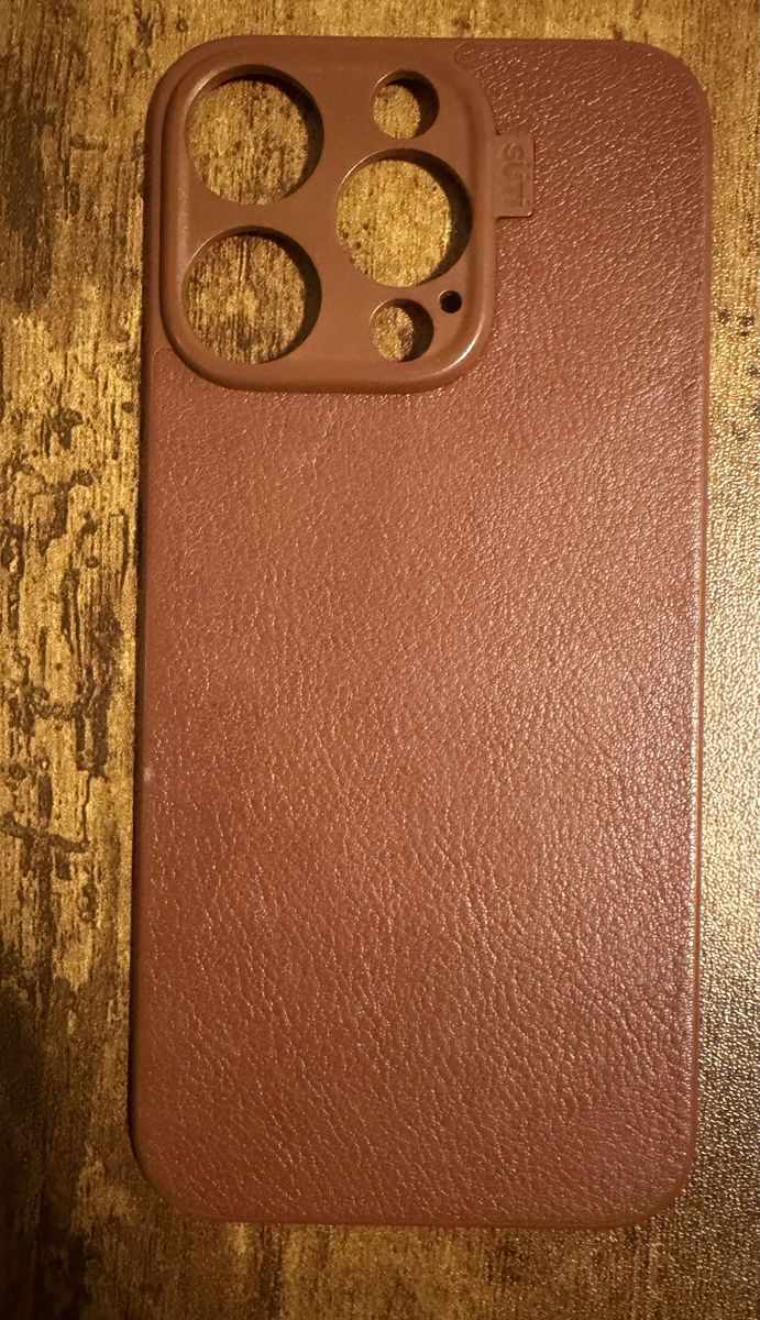 iPhone 15 Pro Süti Phone Back Case - Nano Leather