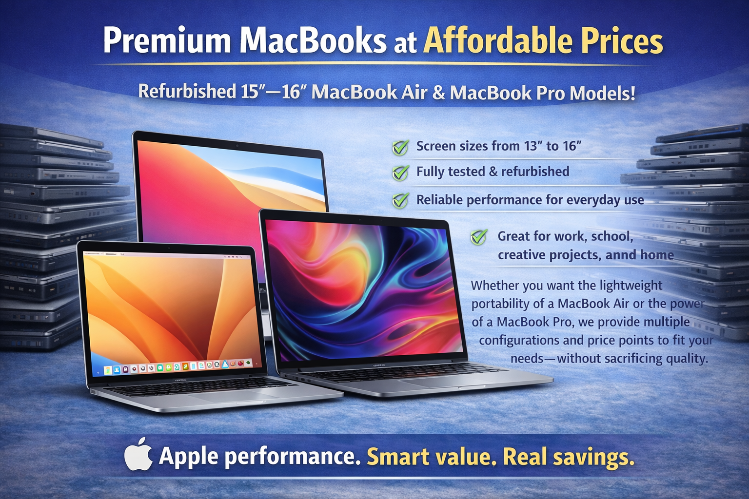 Premium MacBooks at Affordable Prices