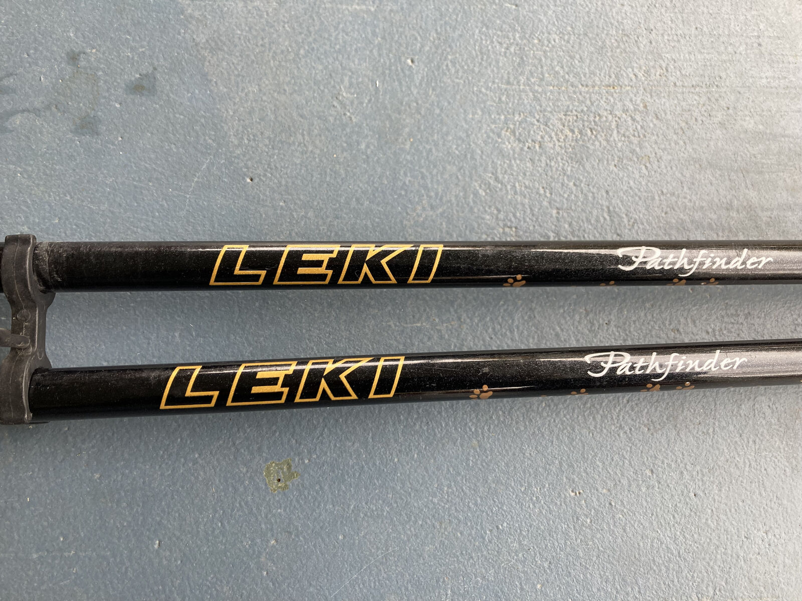 LEKI Pathfinder Trekking Poles, expand from 80 to 110 cm.
