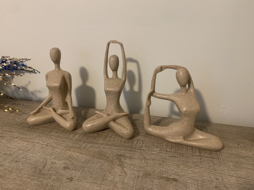 Meditative Yoga Statues