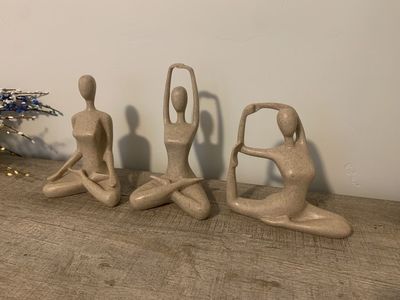 Meditative Yoga Statues