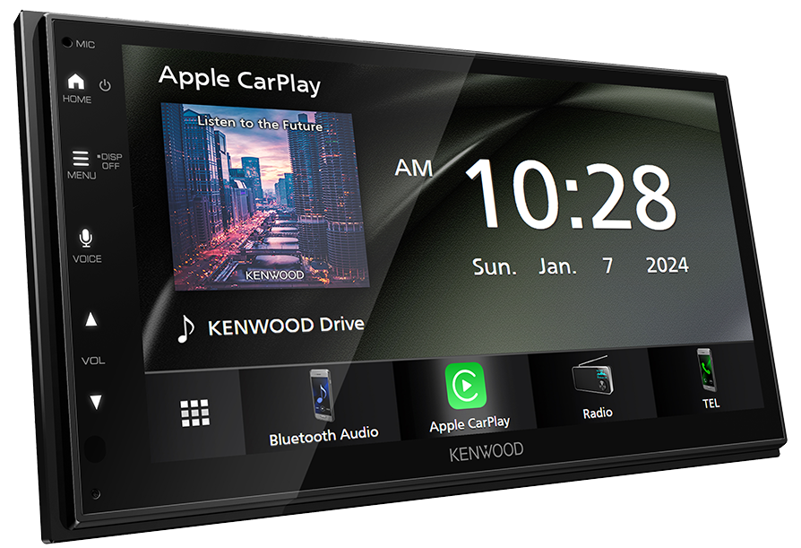 Kenwood DMX4710S 6.8" Wired CarPlay Receiver - SAVE $100 NEW