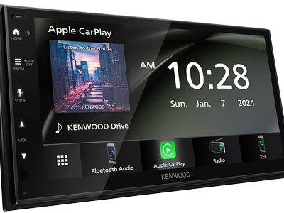 Kenwood DMX4710S 6.8" Wired CarPlay Receiver - SAVE $100 NEW