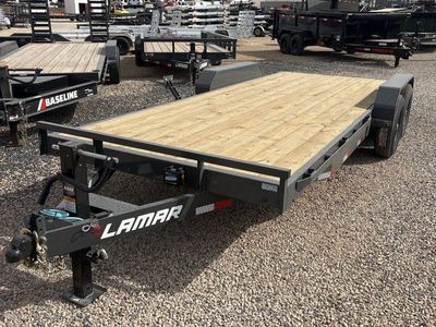 7x20 Lamar H6 Equipment Trailer - 14K GVWR -