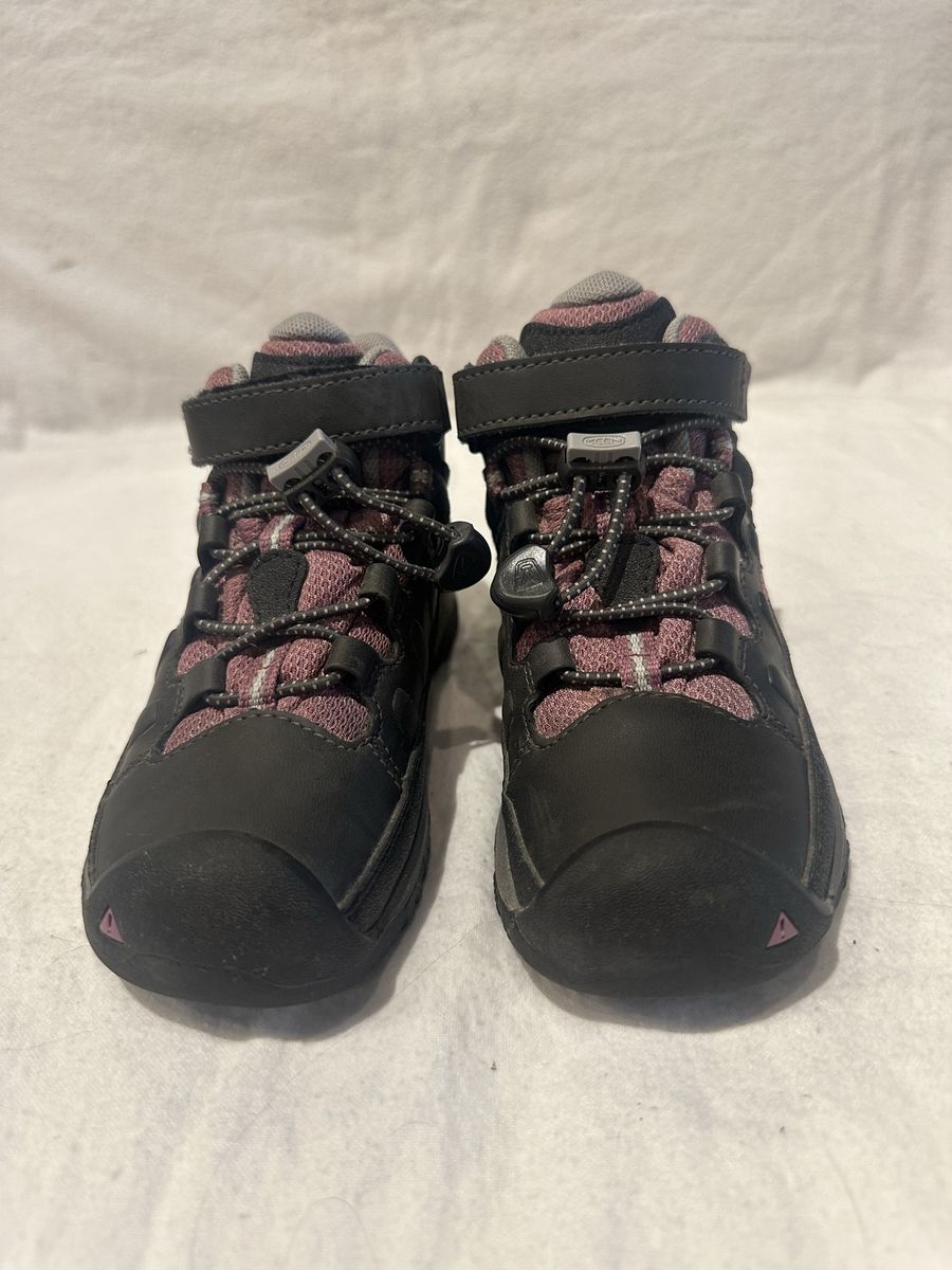 Keen toddler size 10, like new gray WP hiking boots