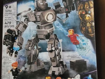 LEGO 76190 Super Heroes: Iron Man: Iron Monger Mayhem