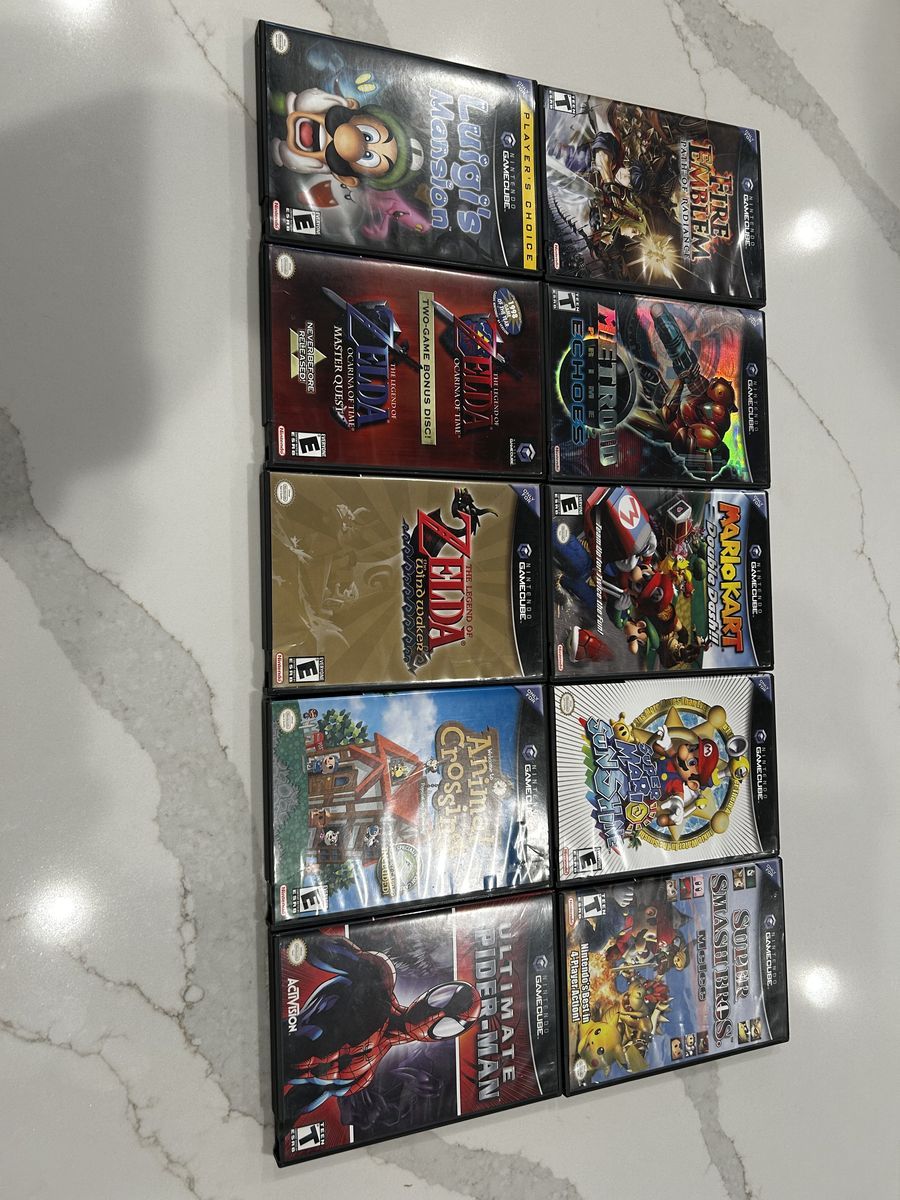 11 Nintendo GameCube Collector Games – Fire Emblem, Zelda, Double Dash, Melee, Paper Mario & More