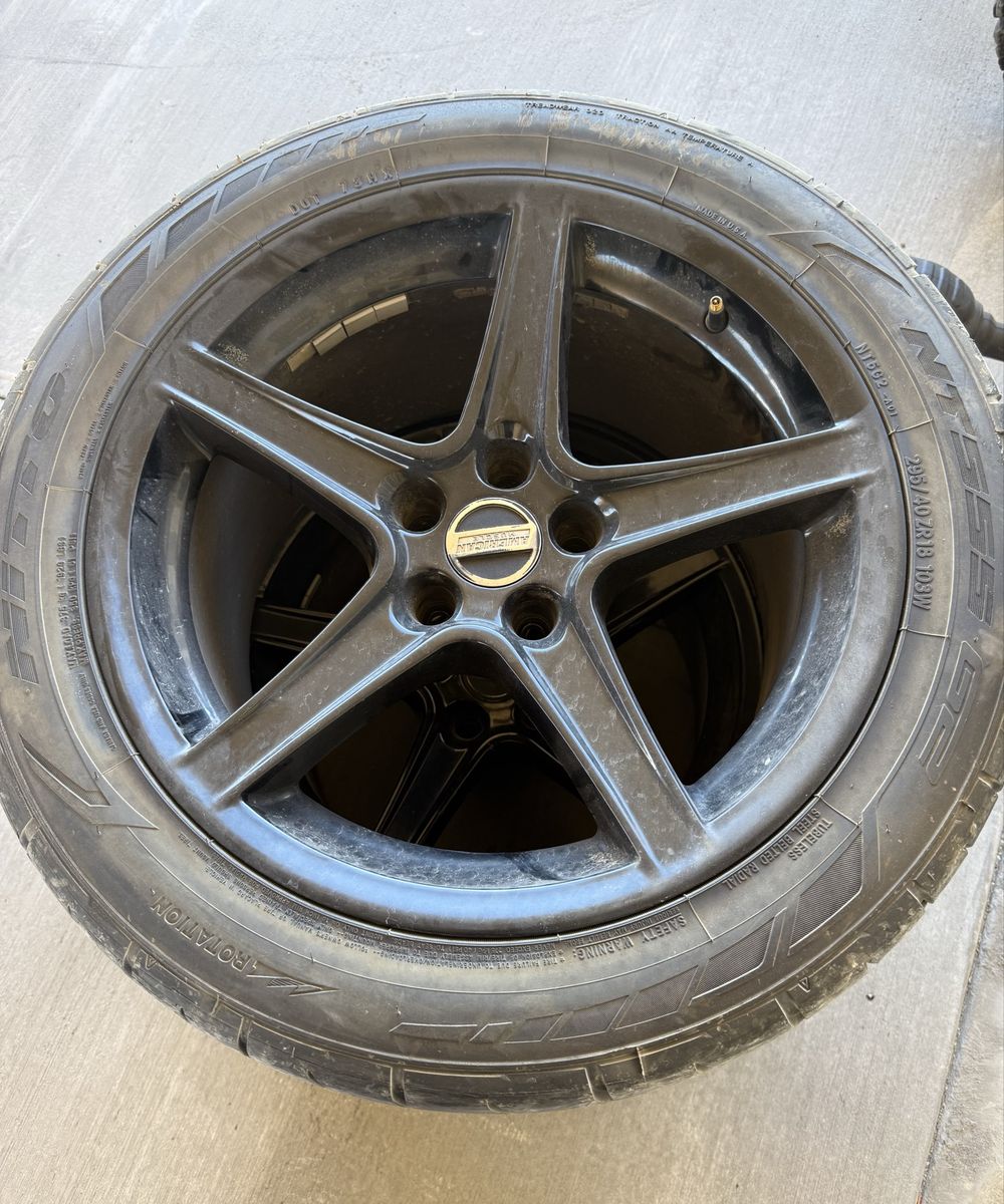 18” Mustang Saleen Wheels w- Good Tires