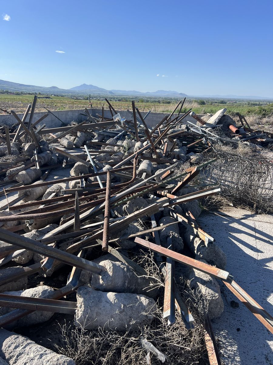 Metal and Concrete posts  FREE