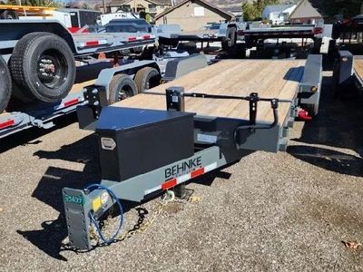 2026 Behnke Tilt Bed Equipment Trailer 20K 7x20