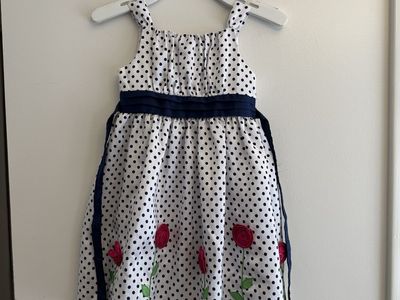 Cute Polka Dot Girls Dress! - 6x