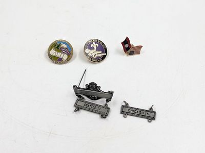 Delta Sigma Pi Fraternity DSP 4 Pins
