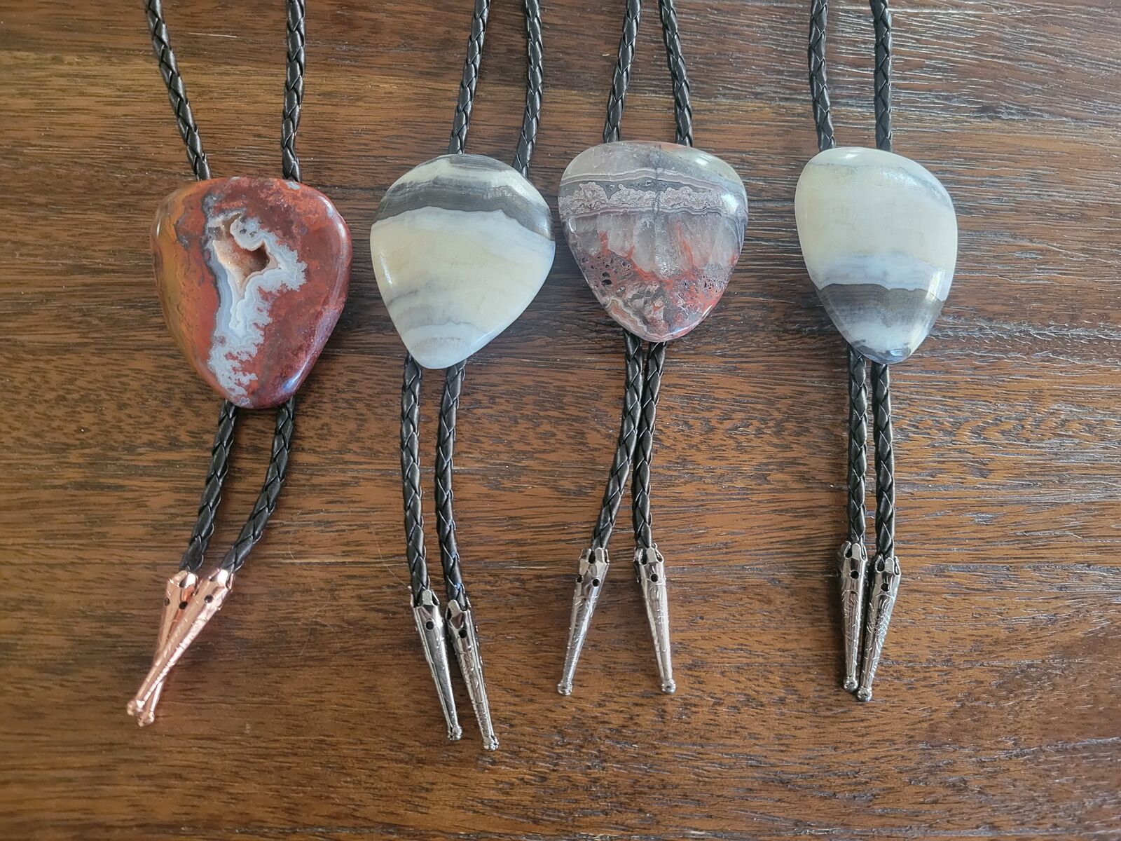 Natural Stone Bolo Tie