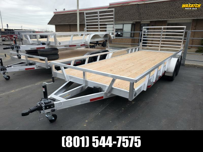 2026 Baughman Products 7X20 RG Aluminum ATV Utility Trailer