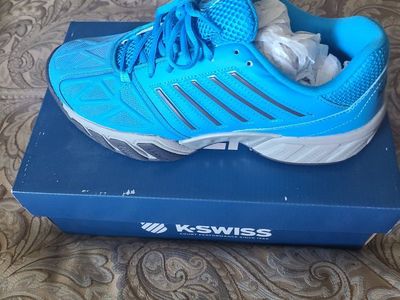 K-Swiss Bigshot Light 3 Men's Tennis Shoes - Malibu Blue, Size 8.5 US