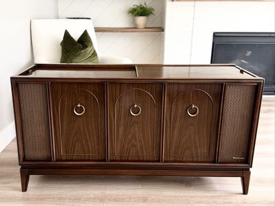 Vintage Magnavox MCM Stereo Record Player Speakers