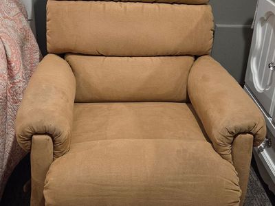 Comfortable Tan Recliner - Gently Used, Excellent Condition
