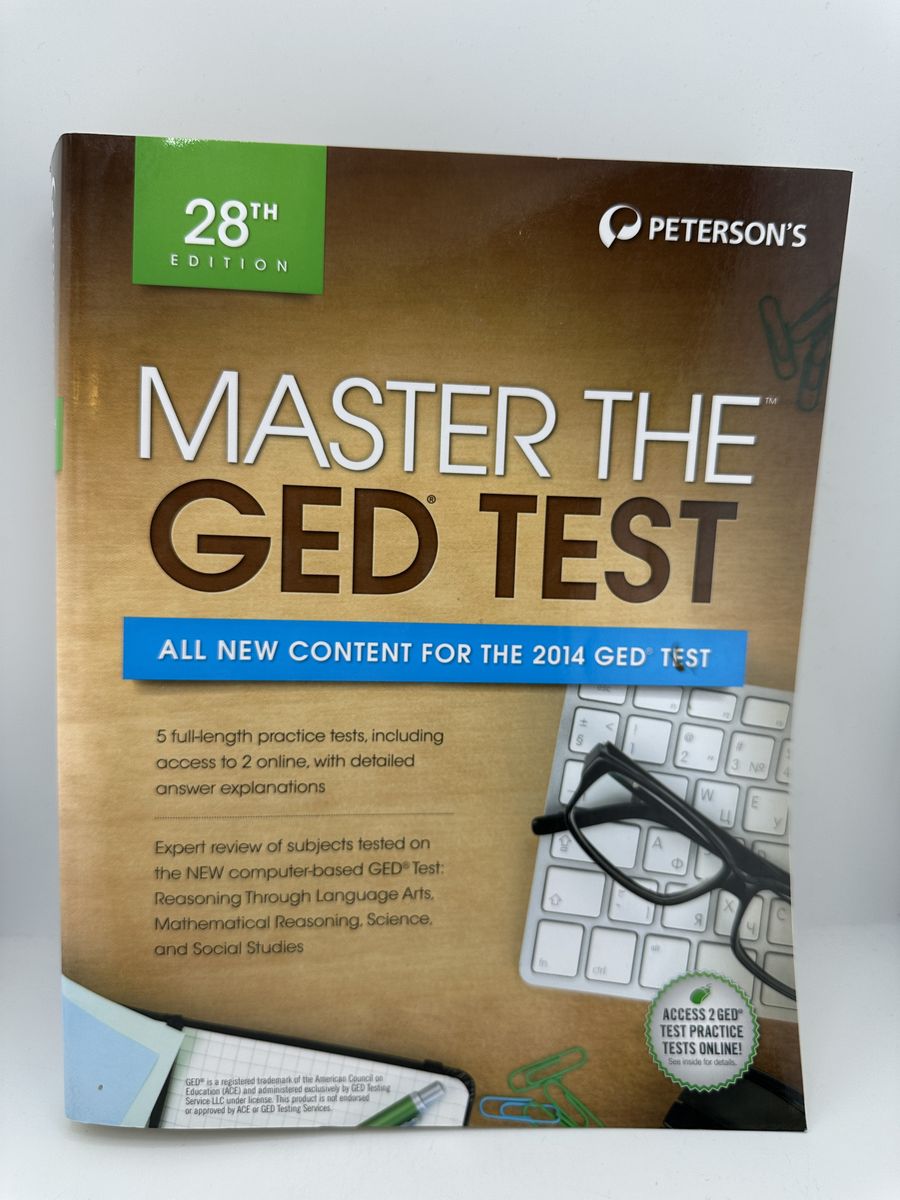Peterson’s Master the GED Test 28th Edition 2014 Prep Book Study Guide