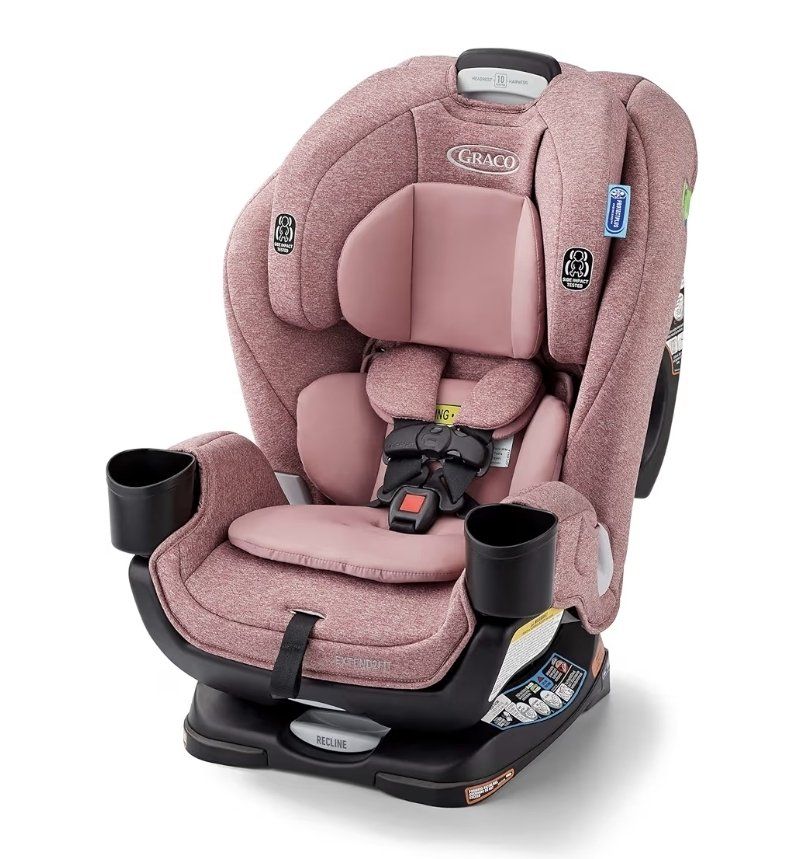 🩷Like-New! 2025 Graco Extend2Fit 3-in-1 Convertible Car Seat Booster Rear Forward Facing Baby-Toddler-Kid 4-100lbs