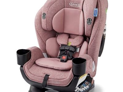 🩷Like-New! 2025 Graco Extend2Fit 3-in-1 Convertible Car Seat Booster Rear Forward Facing Baby-Toddler-Kid 4-100lbs