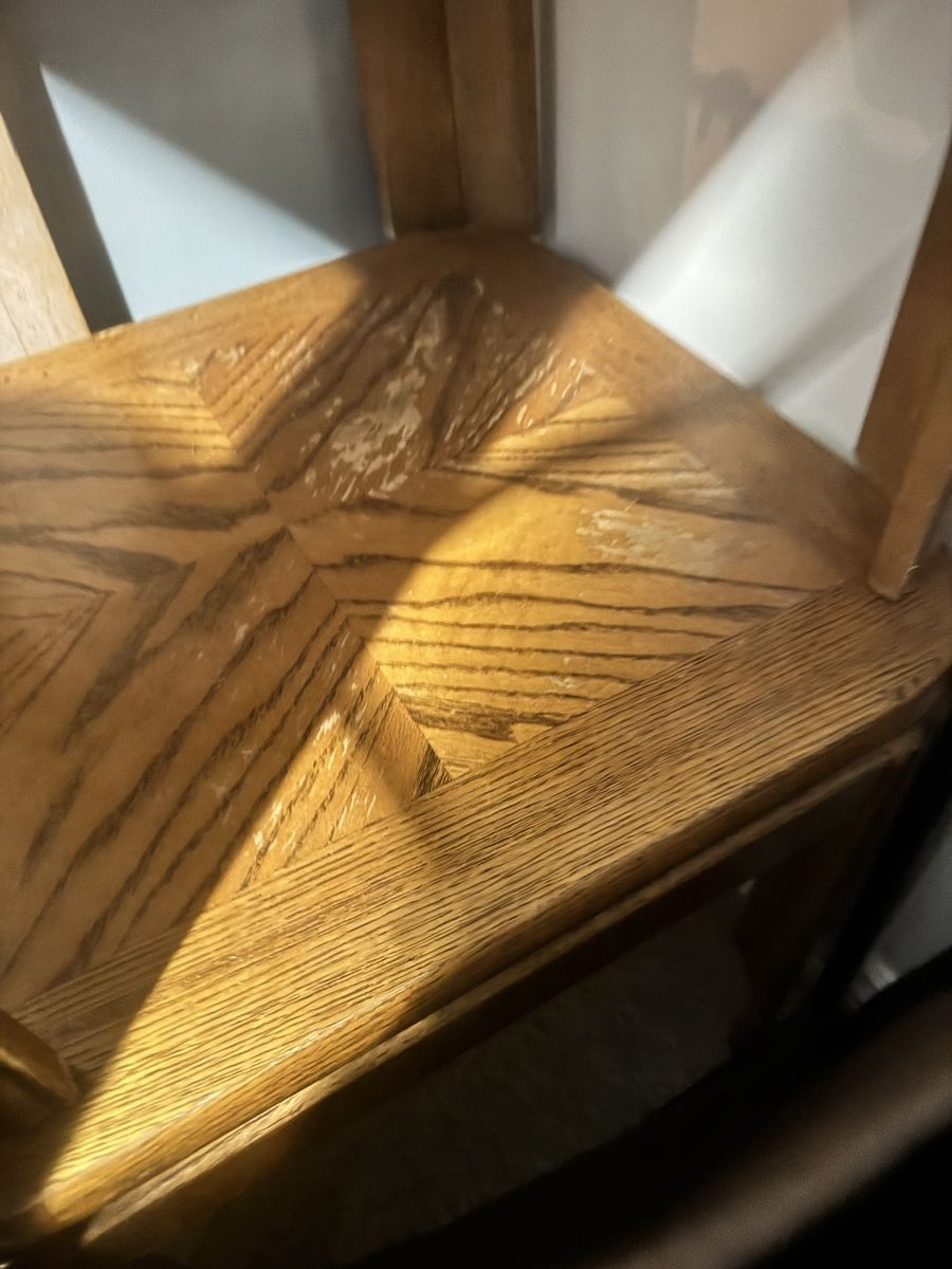2 Wood Side Table End Table Accent Furniture