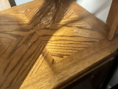 2 Wood Side Table End Table Accent Furniture