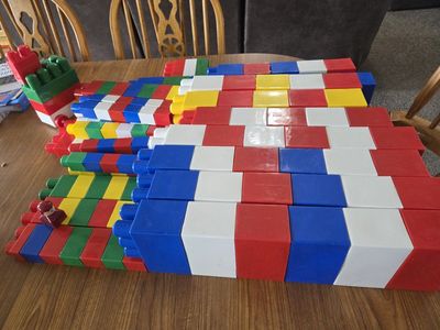 Mega Blocks, Huge Lego like Kids Toy Blocks