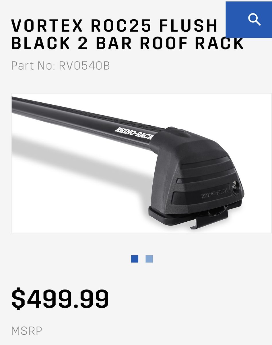 NEW Rhino Rack for Dodge Durango