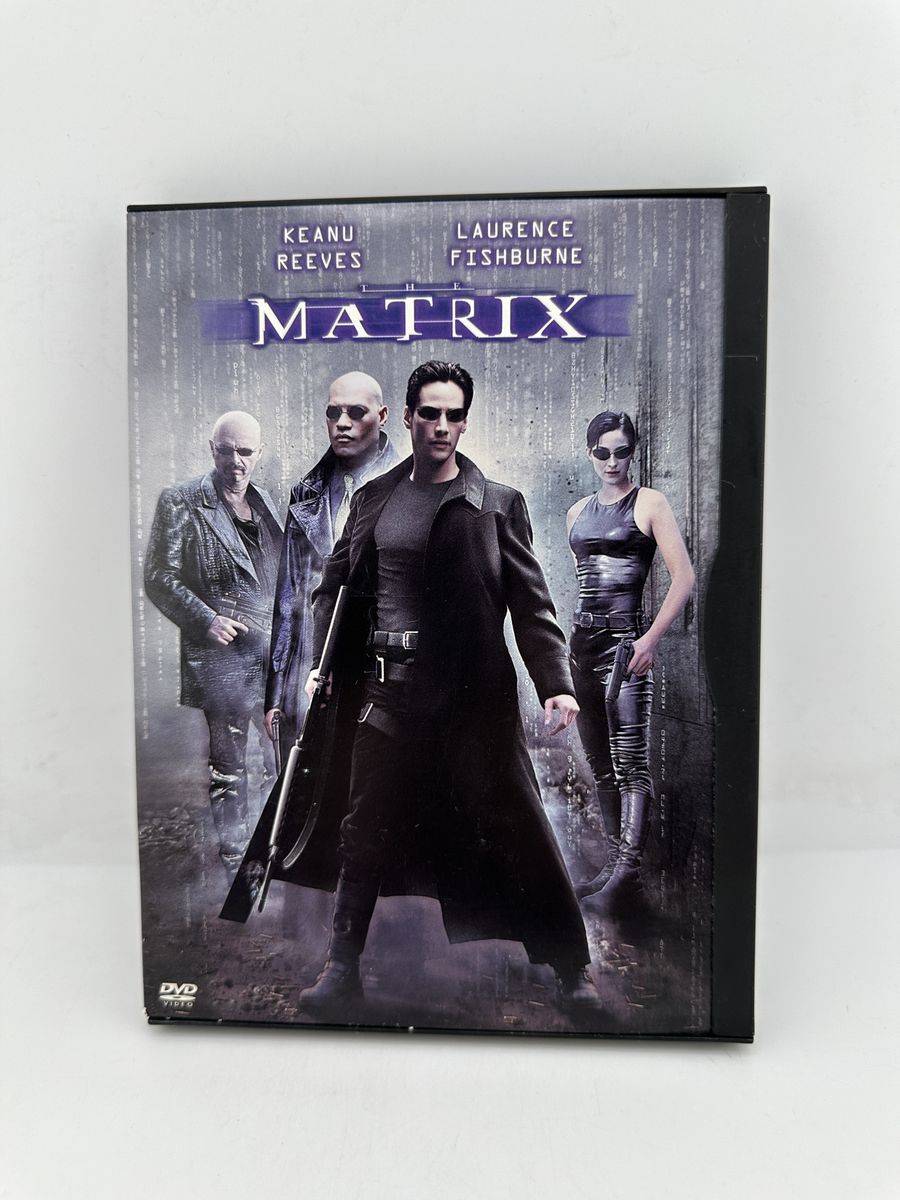The Matrix DVD Keanu Reeves Laurence Fishburne Sci-Fi Action Movie
