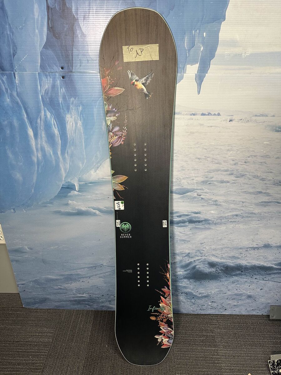 New 2025 Never Summer Infinity 145CM Snowboard