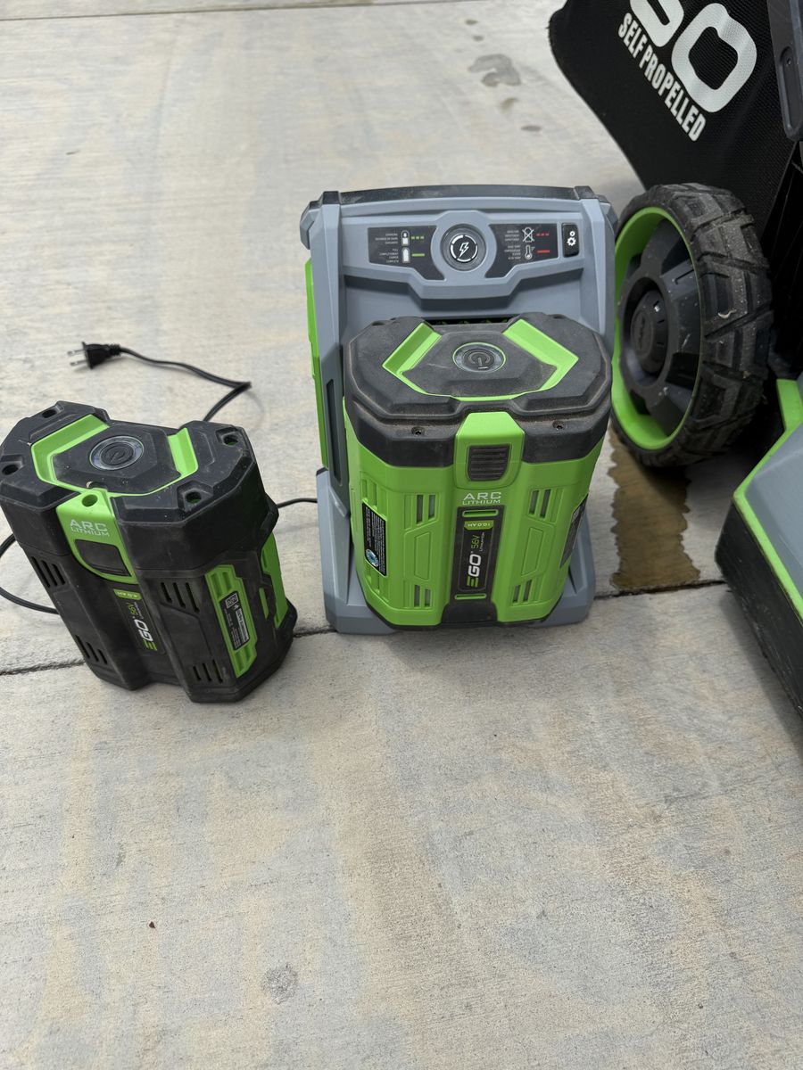 EGO 21 inch 56v mower. EGO 56v edger