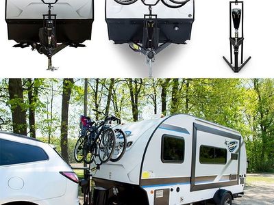 Jack-It 2 Bike rack carrier system for trailer tongue