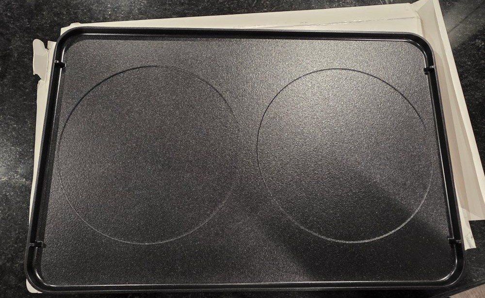 Swissmar Reversible Aluminum Non-Stick Grill Plate for Classic Stelvio & Zermatt Raclette