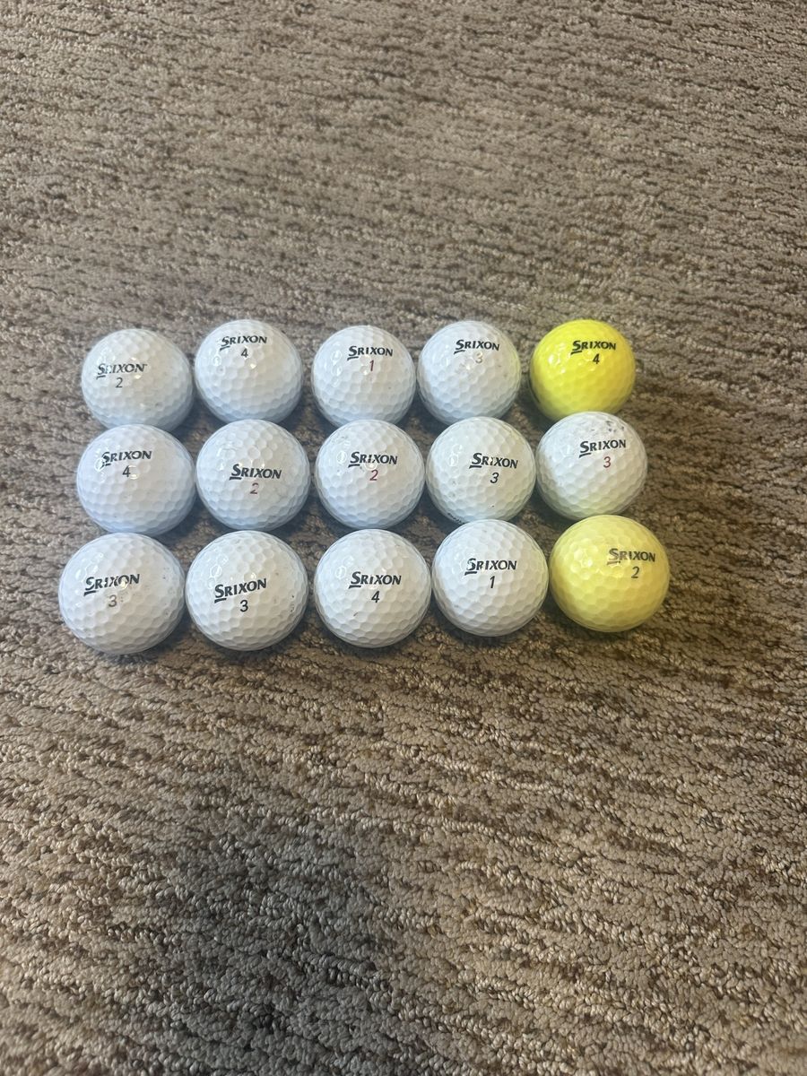 Srixon Assorted top tier Golf balls