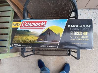 Coleman dark room tent