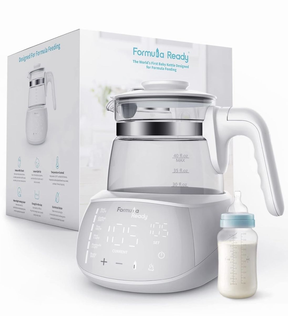 Formula Ready Baby Water Kettle - Brand New In Box