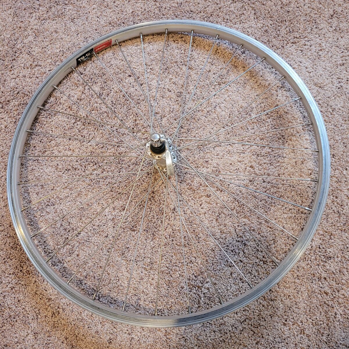 26 inch front rim for mountain bike quick release