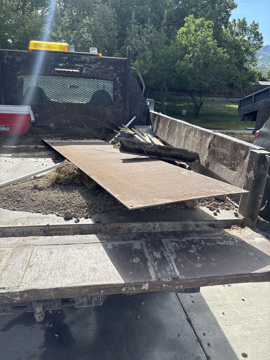 1/4" steel plate