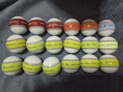 18 taylormade tour response golf balls