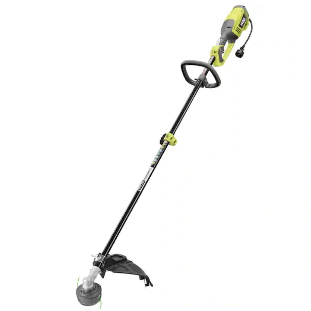 RYOBI 18 in. 10 Amp Attachment Capable Electric String Trimmer