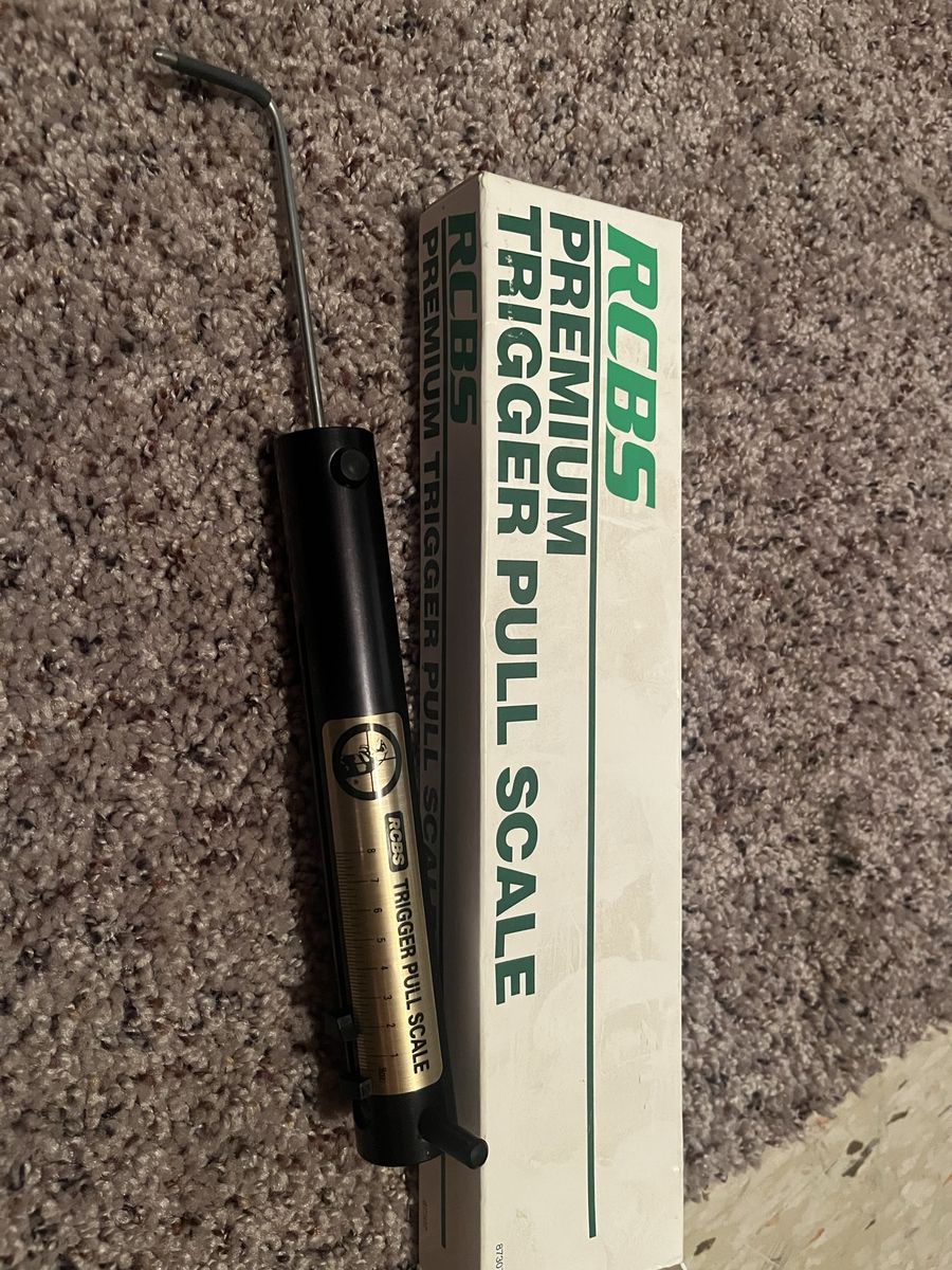 RCBS Premium Trigger Pull Scale
