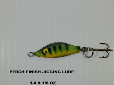 Perch Finish Jigging lure 2 Sizes !!